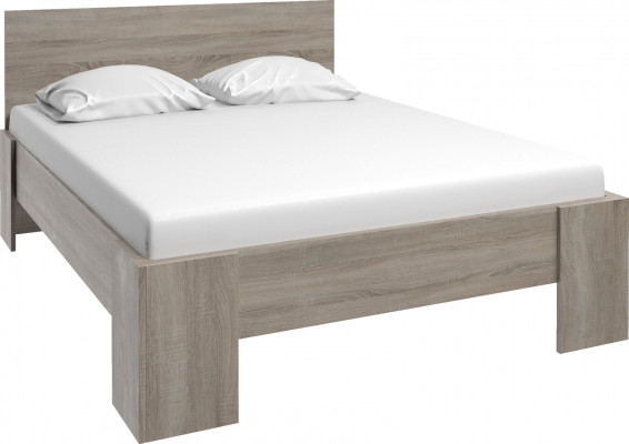 Luksusowy design Meble Sypialnia łóżko drewniane Łóżko w stylu wiejskiego łóżka podwójne Drewno