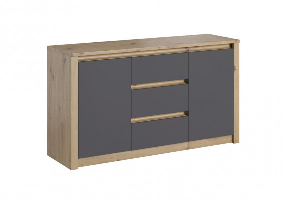 Pokój Mieszkalny Półka Drewno Luksusowy Designerski Kredens Kredens Side Low Board Kredens