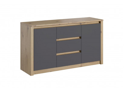 Pokój Mieszkalny Półka Drewno Luksusowy Designerski Kredens Kredens Side Low Board Kredens