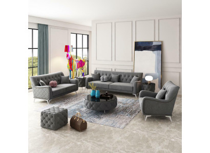 Zestaw sofowy 7 sztuk. Zestaw Sofa miejsce do siedzenia, stolik kawowy Couch Modern Sofas Velvet Sofa Nowość