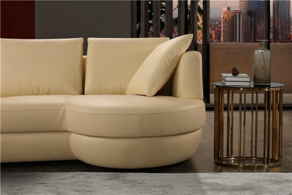 Skórzana sofa Kanapa Zestaw sofowy Nowa Narożnikowa kanapa Narożnik Ustaw Design Modern