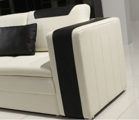 Designerski salon Narożnikowa kanapa Podkładka Siedziba Narożnik Garnitzur