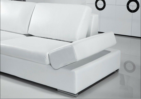 Narożnikowa kanapa Sofa Deco Couch Podkładka Żywy krajobraz Skóra Narożnik Sofy Ustawić