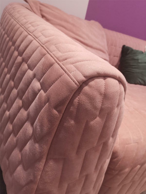 Luksusowa Sofa Włókiennicza Design Couch Zestaw sofowy 3+1+1 miejsce do siedzenia Ustawić salon Nowość