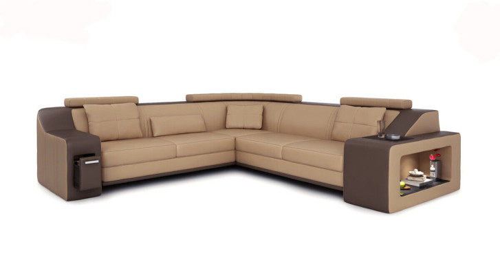 Narożnikowa kanapa Sofa Podkładka Couch Żywy krajobraz L Shape Couches Sofy
