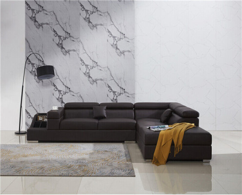 Nowoczesny zestaw sof narożny L Shape Podkładka Narożnik Couch Designer Siedziba Meble