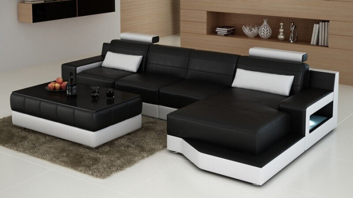 Ustawić Sofę w kształcie litery L Żywy krajobraz Exclusive Living Room
