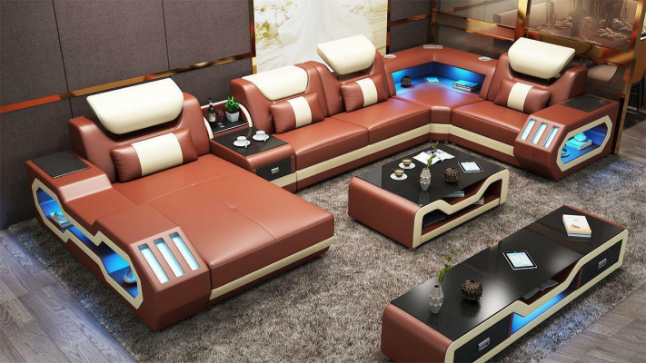 Mega duży Żywy krajobraz - system oświetlenia sofa podkładka nowa kanapa
