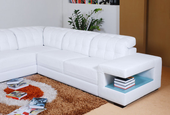 Designerska Sofa Kanapa Narożnikowa kanapa ze Stołkiem Ustawić Żywy krajobraz Podkładka