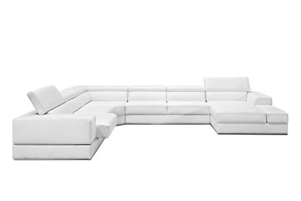 Relaks Żywy krajobraz U Form Narożnikowa kanapa Kanapa Sofa Sofa skórzana Ustaw