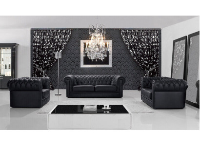 Skórzana Sofa Sofa Sofa Zestaw sofowy miejsce do siedzenia Ustawić Design Nowoczesne Sofy
