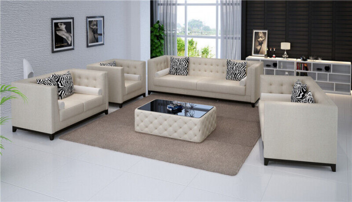 Zestaw sofowy skórzana sofa sofa kanapy sofa miejsce do siedzenia zestaw podkładka kanapa 3-częściowy fotel