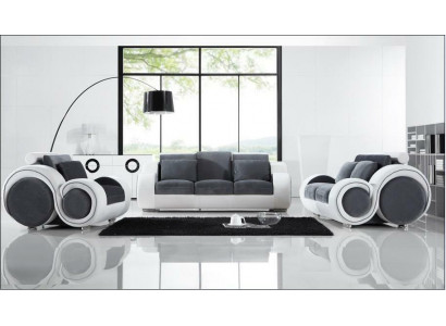 Nowoczesny Zestaw sofowy 3+2+1 miejsce do siedzenia Zestaw Design Sofy Podkładka Kanapy Włókienniczy
