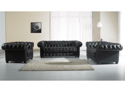 Skórzana poduszka na siedzisko sofy Ustawić Chesterfield Krzesła designerska sofa kanapa Ustawić