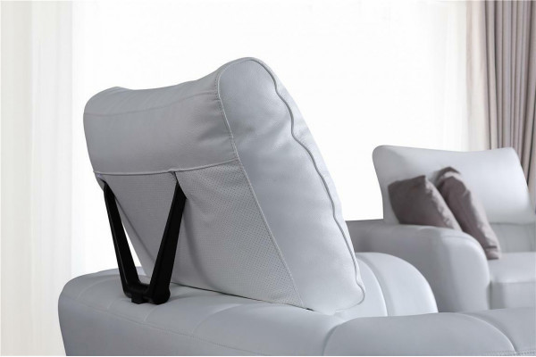 Komplet mebli skórzanych - eleganckie designerskie kanapy, meble do salonu