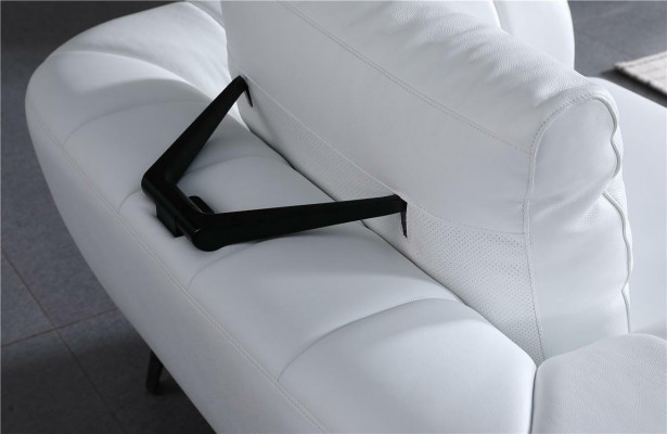 Komplet mebli skórzanych - eleganckie designerskie kanapy, meble do salonu