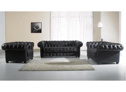 Chesterfield Zestaw sofowy 311 miejsce do siedzenia Design Couch Podkładka Sofa Ustawić Zestaw