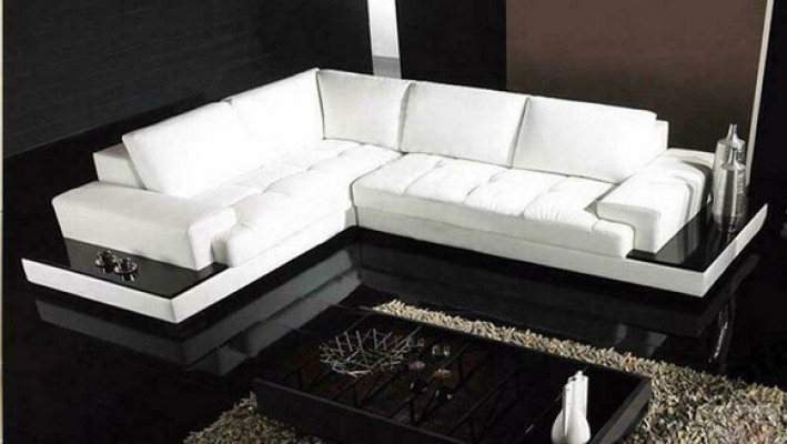 Żywy krajobraz Narożnik Sofa w kształcie litery L Narożnikowa kanapa Kanapa Ustawić Podkładkę