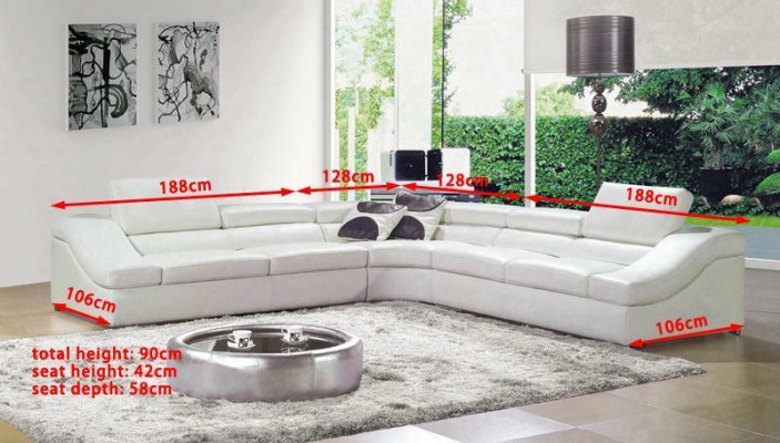 Zestaw narożny Żywy krajobrazu Sofa narożna w kształcie litery L Narożnikowa kanapa Couch Ustawić