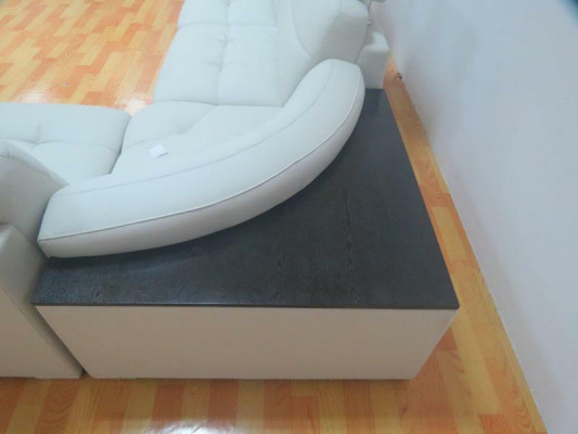 Żywy krajobraz Zestaw narożny Sofa Narożnikowa kanapa Couch Ustawić Podkładkę Narożnik