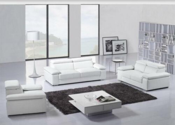 Design Kanapy Sofy Podkładka Skóra 311 miejsce do siedzenia Zestaw sofowy Obcios Set