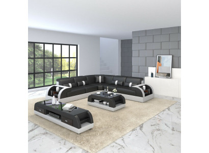 Designerska Sofa Couch Podkładka Żywy krajobraz Narożnikowa kanapa Narożnikowa kanapa Kształt L