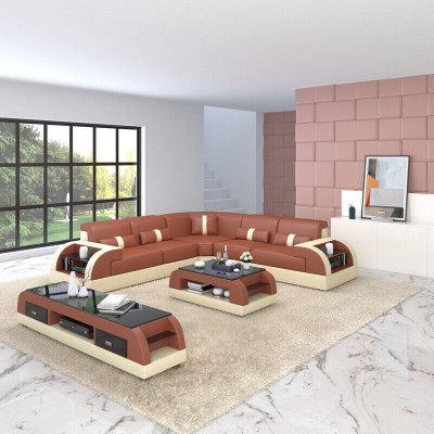 Designerska Sofa Couch Podkładka Żywy krajobraz Narożnikowa kanapa Narożnikowa kanapa Kształt L
