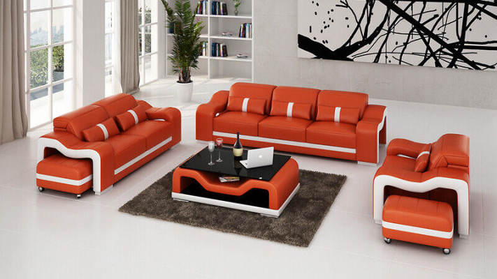 Sofa Trzyosobowa Podkładka Design Sofa Nowoczesna Siedziba Sofy Dekoracyjne Aksamit Pokój