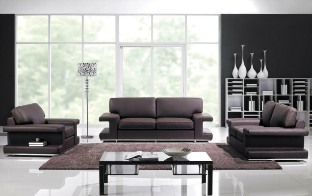 Sofa 3 miejsce do siedzenia Podkładka Sofas Design Luxury Couch Sofa Skóra Kanapy