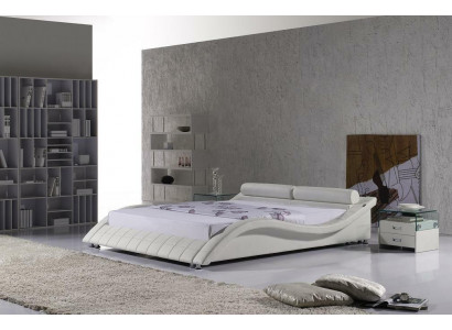 Sypialnia Łóżko Nowoczesne Łóżka Zakrzywione Design Podwójne 180x200