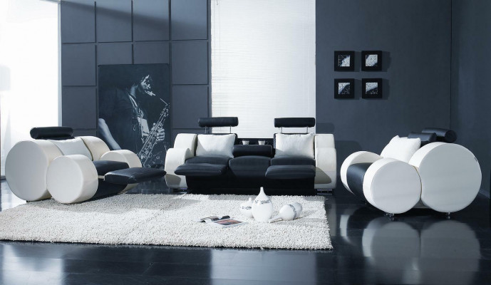 Zestaw sofowy 3+2 miejsce do siedzenia Sofa Siedziba Kanapa Podkładka Ustawić Nowoczesne kanapy