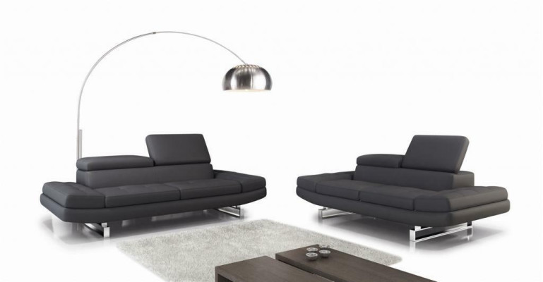 Obcios skórzana sofa Żywy krajobraz 3+2 miejsce do siedzenia Ustawić Design Modern
