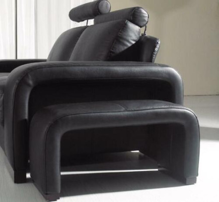 Dwumiejscowe 2 miejsce do siedzenia Sofa Kanapa Podkładka Kanapy Sofy ze Stołkiem Ustawić