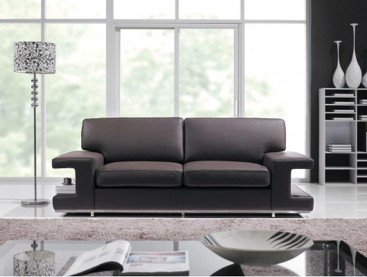 Sofa Kanapa Podkładka 2 miejsce do siedzenia Skóra Sofy Kanapy Siedziba Obcios Design