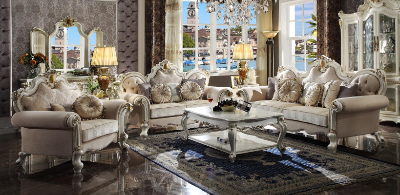 Luksusowa Sofa Design Kanapa Podkładka Classic Meble 3-osobowa Trzyosobowa