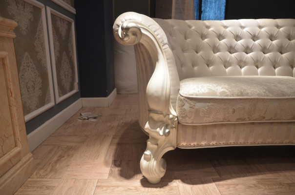 Sofa 4 miejsce do siedzenia Couch design Podkładka Chesterfield Siedziba Ustawić Skórę Włókienniczą