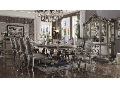 Stół obiadowy stoły do ​​jadalni Stoły Tabela Office Design Classic Deco Drewno Baroque