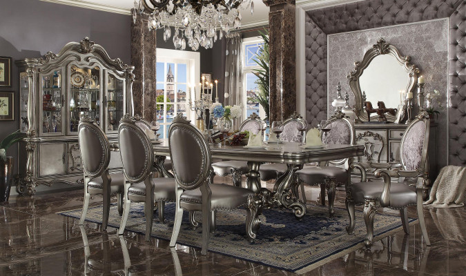Design Stół obiadowy Design Tabela Drewno jadalnia Meble stół do salonu