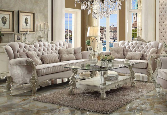 Chesterfield Zestaw sofowy 3+2+1 Siedziba Set Design Sofa Podkładka Kanapy Kanapa