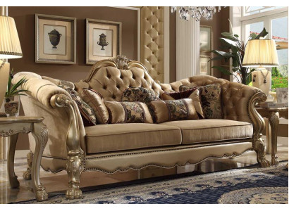 Sofa designerska dwuosobowa 2 miejsce do siedzenia Siedziba Kanapa Podkładka Ustawić Materiał Sofy