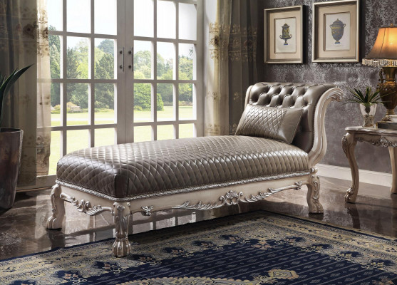 Leżak Classic Skóra Luksusowe leżaki LiegeFotel Chesterfield Szezlong