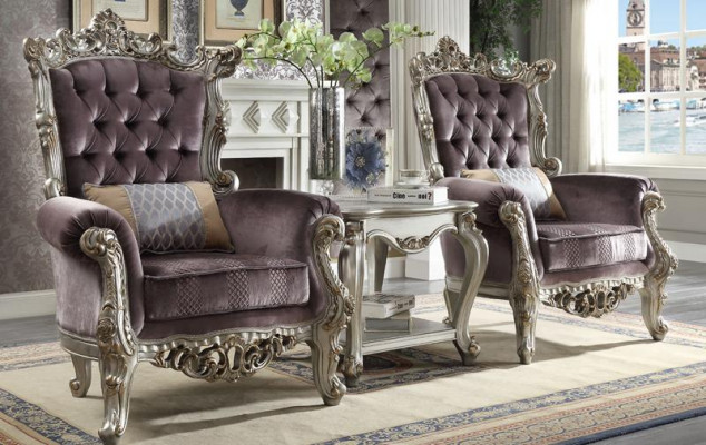 Lounge Fotel Ears Club Meble Designerska Sofa TV Krzesło Aksamit Podkładka