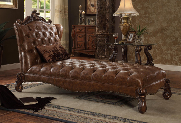 Luksusowa Sofa Szezlong Leżak Antyk Podkładka Barokowy Rokoko