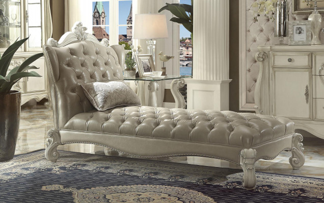 Szezlong Chesterfield Sofa Leżak Leżanka Relaks Leżaki Skóra Włókienniczy Nowość