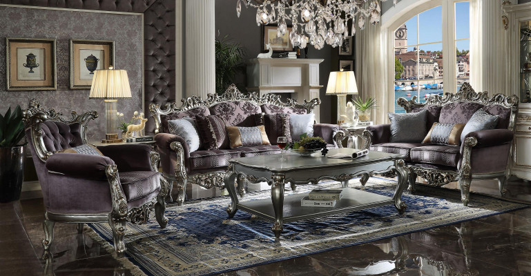 Zestaw sofowy 3+2+1 miejsce do siedzenia Design Sofa Podkładka Couchen Couch Luxury Baroque
