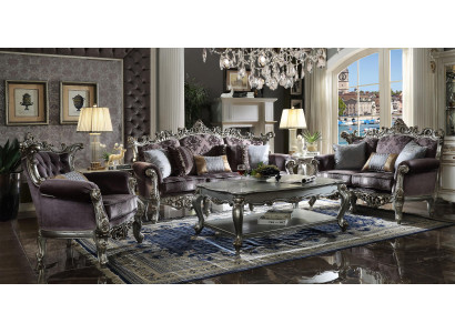 Zestaw sofowy 3+2+1 miejsce do siedzenia Design Sofa Podkładka Couchen Couch Luxury Baroque
