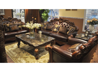 Zestaw sofowy 3+2+1 miejsce do siedzenia Żywy krajobraz Sofa Couch Podkładka Ustawić