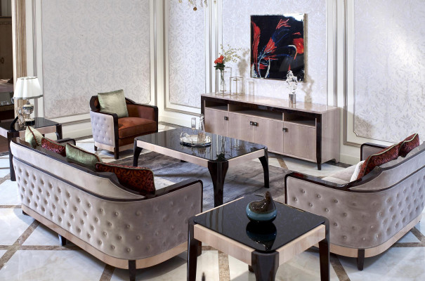Zestaw sofowy 3+2+1 miejsce do siedzenia Set Design Sofy Podkładka Kanapy Grupa Sofas