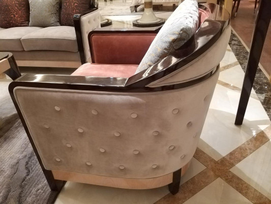 Zestaw sofowy 3+2+1 Siedziba Set Design Sofy Podkładka Kanapy Skóra Sofa