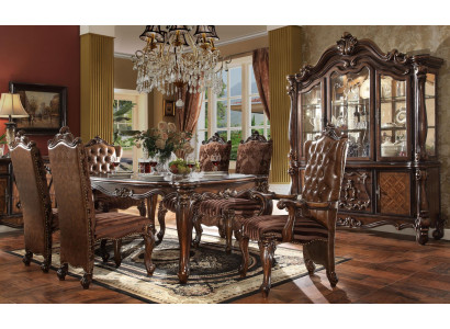 Klasyczny luksusowy Tabela Drewno stoły Deco Rokoko Barok Salon jadalniany w stylu Antyka